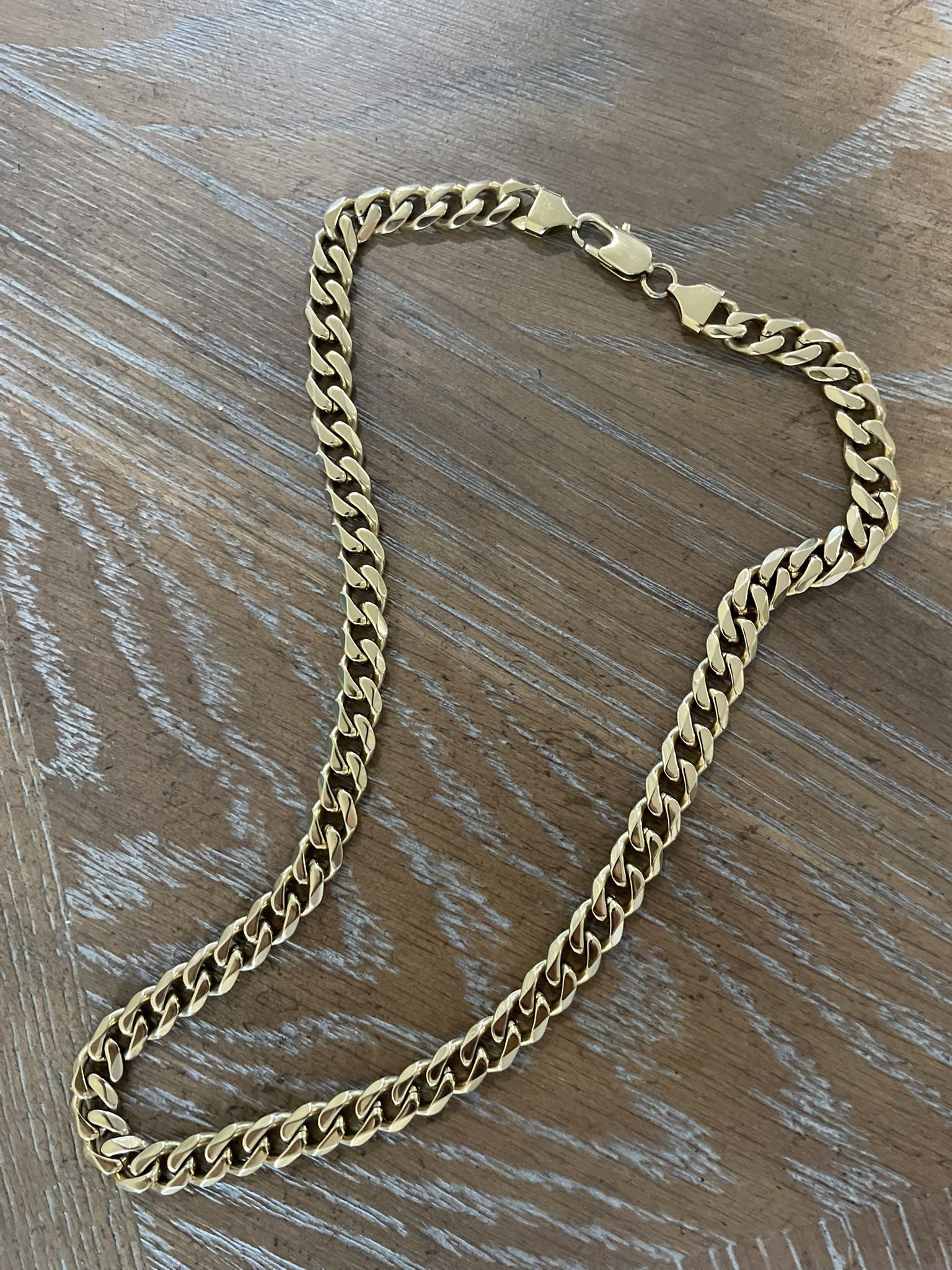 Goldplated cubanlink