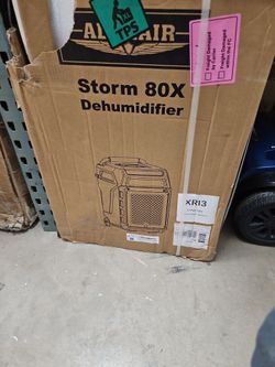 AlorAir® Storm 80X | 170 PPD Commercial Portable Dehumidifier with Pump for Water Damage Restoration
