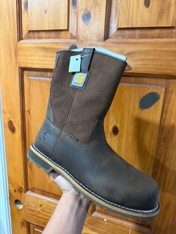 Carhartt Waterproof 10-Inch Nano Composite Toe Pull-On Boots