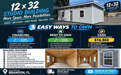 12โx32โ Office Building | Finance | Rent to Own