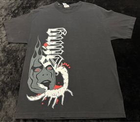 Mens Large Vintage Y2K TNA Wrestling Sting Scorpion Tshirt
