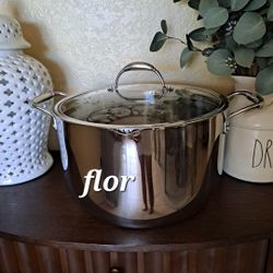 OLLA DE 14.5 DE ACERO INOXIDABLE TRI PLY PRINCESS HOUSE CON TAPA COLADORA 🏡🌷🏡🌷
