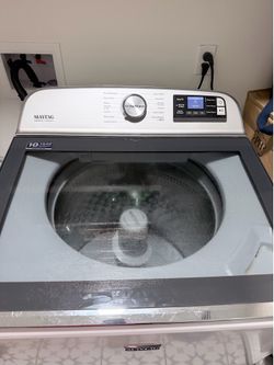 Maytag washer and dryer