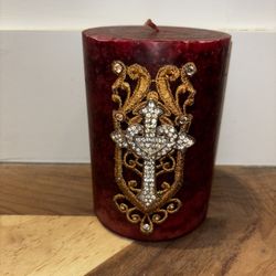 Neiman Marcus Candles + candle holder