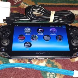SONY PS VITA 1000 CUSTOM 128GB HANDHELD GAME CONSOLE SYSTEM