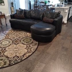 Soft Italian Leather Sectional 