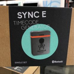 Tentacle Sync TRACK E Pocket Audio Recorder Basic Box with Timecode Support (Recorder Unit Only)