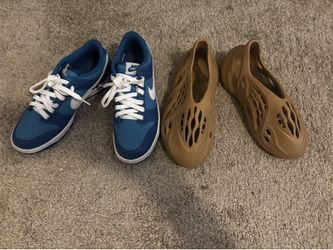 Dunks $60 adidas yezzys $50 $110 both size 8 women’s