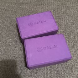 Gaiam Yoga blocks- Never Used 