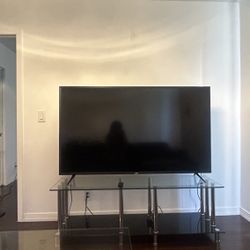 Glass Top Tv Stand