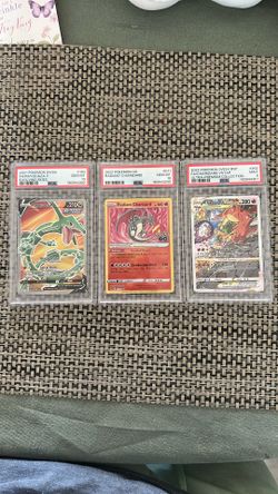 PSA 10 Rayquaza V full art + others