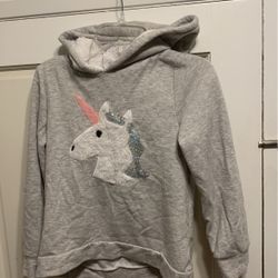 Excellent- Size 8-10 sweatshirt- easy front porch pick up available. Just fresh washed- $5 clothes items- for kids fundraiser in Orange