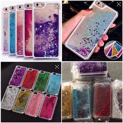 iPhone plus glitter sand protective cases