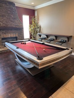 Custom Cleopatra Executive 8’ 3-piece Slate Pool Table