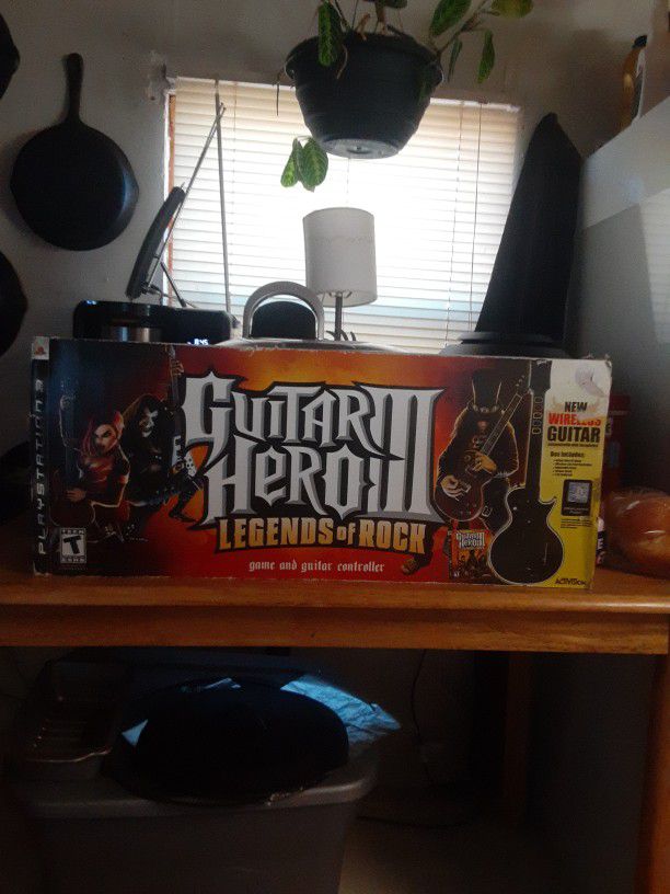 Guitar Hero 3 With 8 Games 