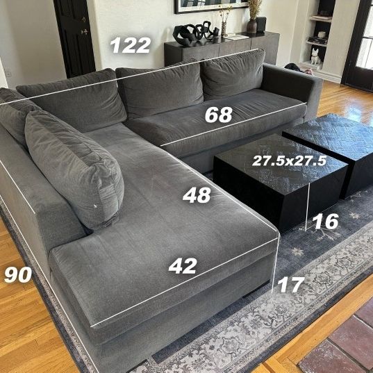 Gray Sectional Couch