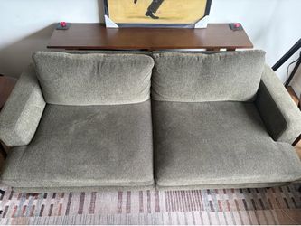 Burrow Sage Green Loveseat
