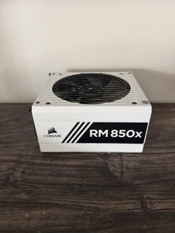 White Corsair RM 850x RPS0110 80 Plus Gold 850W Fully Modular Power Supply