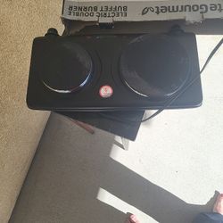 Electric Douple Buffet Burner