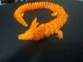 New 3D printed crystal dragon