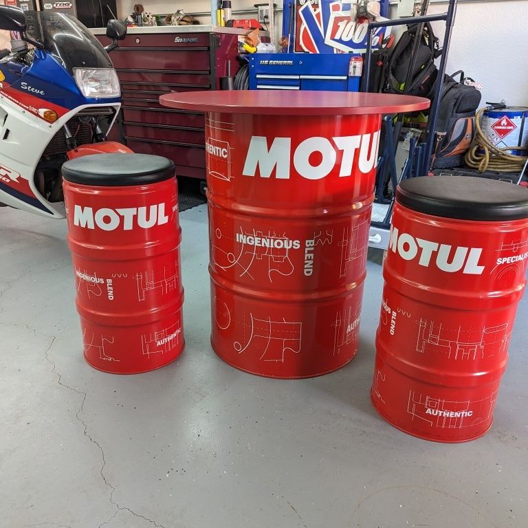 MOTUL ドラム缶型カウンターテーブル ドラム缶テーブルDRM930 D65