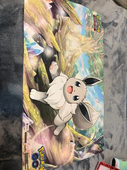 Shiny eevee Pokemon go playmat $5 OBO