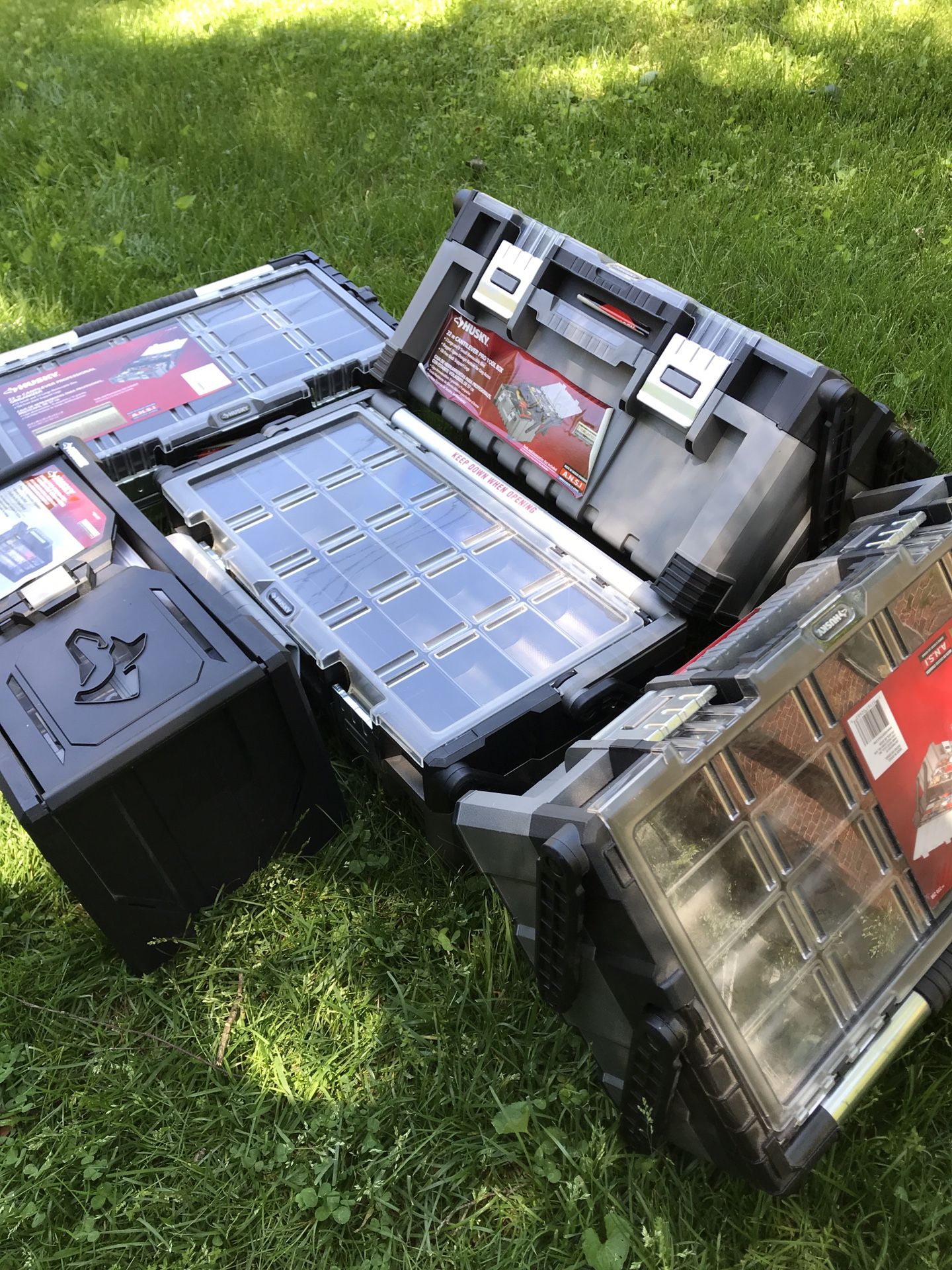 Brand new husky brand organizers