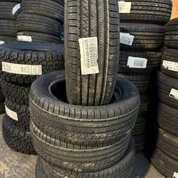 235/55/18 Good Year Tires Installed And Balanced 