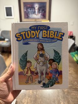 My First Study Bible Kids Christian Hardcover - Like New