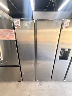 SAMSUNG STAINLESS STEEL SID BY SIDE REFRIGERATOR 😍