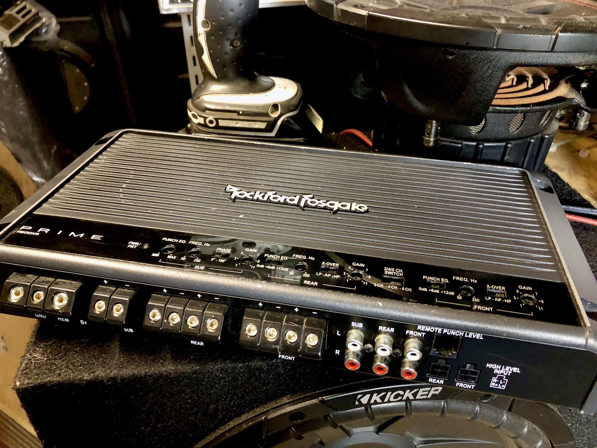 Rockford Fosgate Prime R600X5 Five Channel Amplifier 