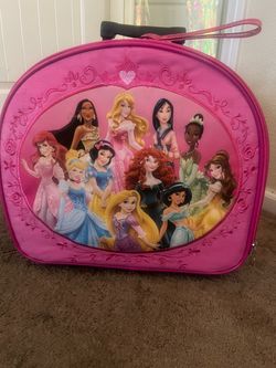 Princess rolling luggage