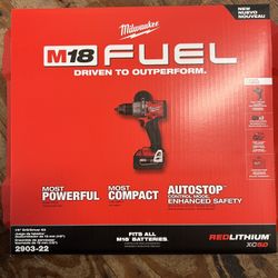 Milwaukee M18 Cordless Hammer Drill