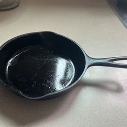 7in Wagner Vintage Cast Iron Skillet Pan