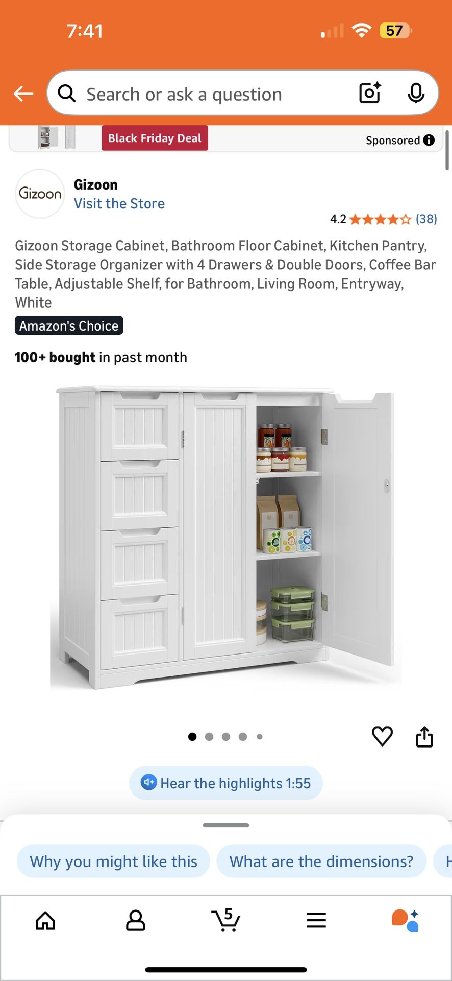 Storage Cabinet 