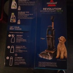 Bissell Revolution Hydro steam pet Carpet Cleaner 