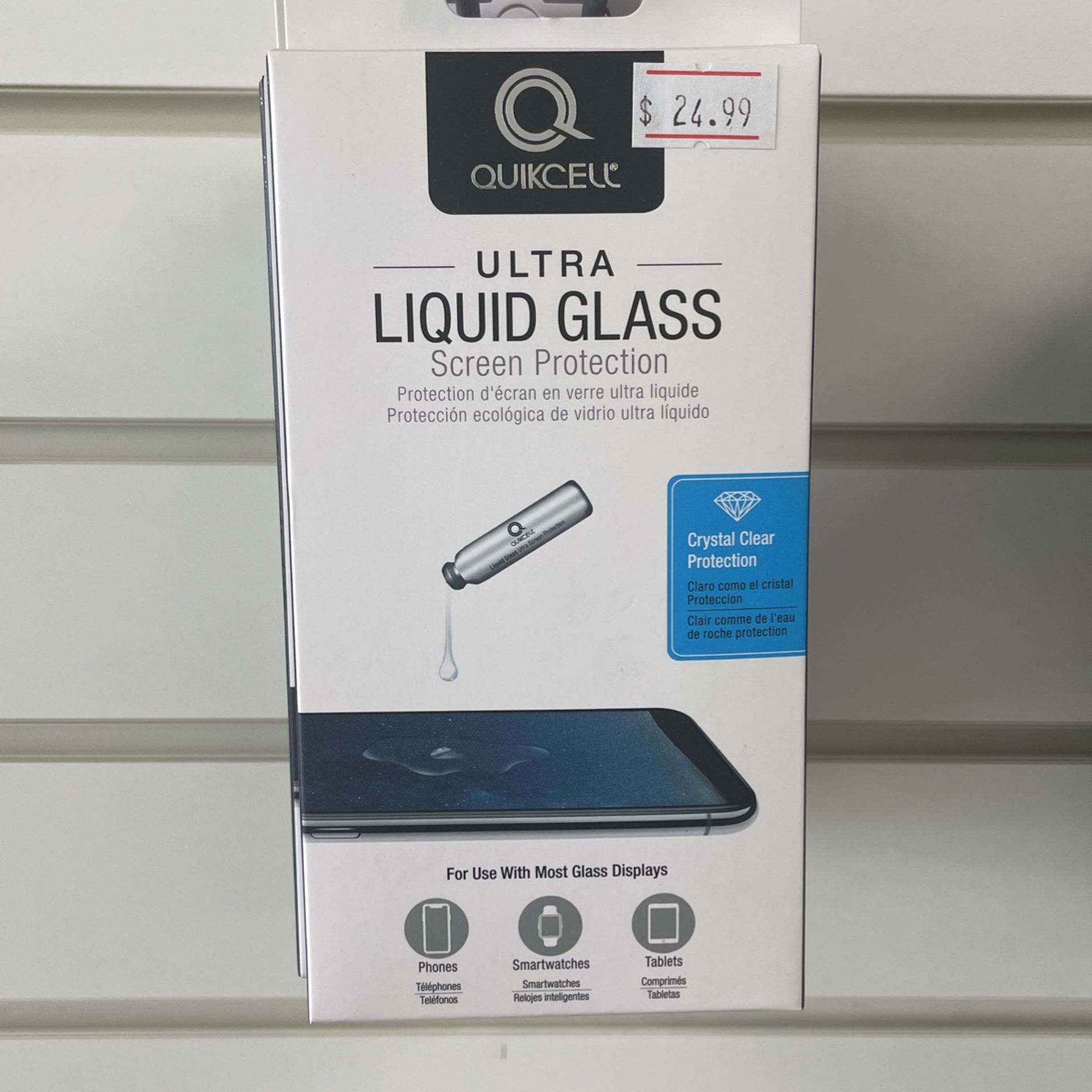 Ultra liquid Glass 