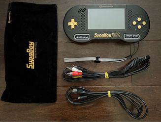 Hyperkin SupaBoy Black Gold - SNES - PLEASE READ
