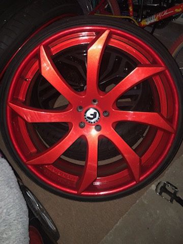 26 Inch Forgiato Rims 5x120