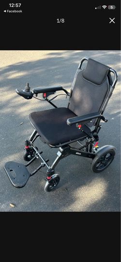 Brand new  lightweight, carbon fiber, electric wheelchair worth $1000