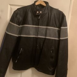 Mens Motorcycle Jacket, Hot Leather 