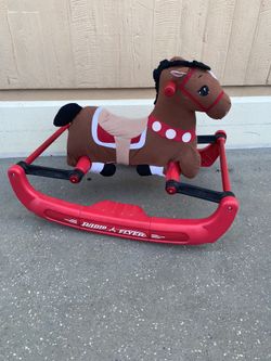Radio Flyer Soft Rock and Bounce Pony with Sound