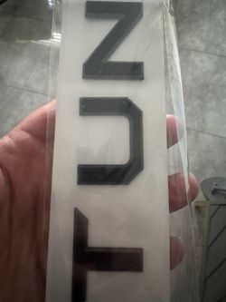 Toyota Tundra Tailgate Emblem Covers 