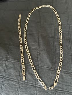 Cadena Y Esclava De Plata
