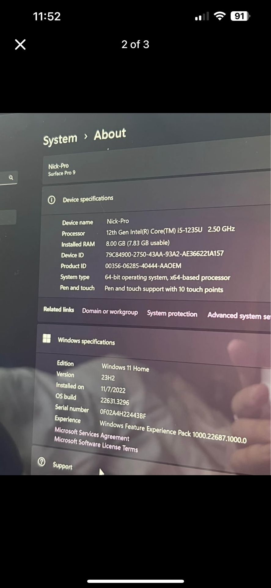 Windows Surface Pro 9