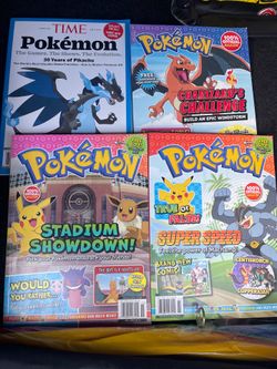 Pokemon magazines