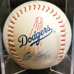 Cody Bellinger Signed Dodger Baseball Psa Dna Coa Autograph