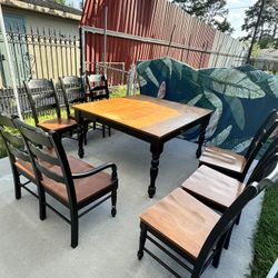 Hardwood Dining Table 