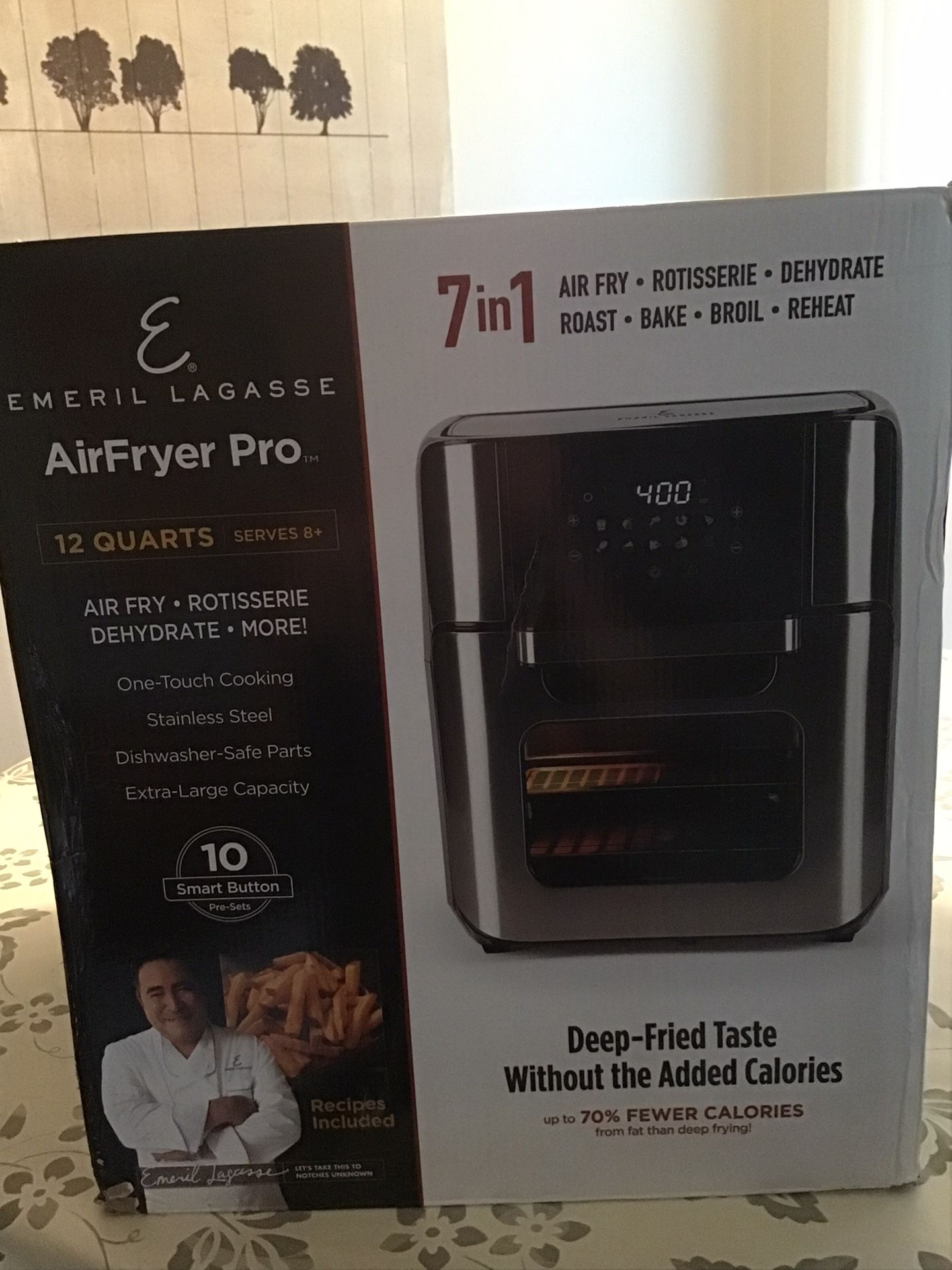 Emeril lagasse 12 quart 7 in 1 air fryer online