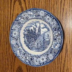 Vintage Liberty Blue Dinner Plate